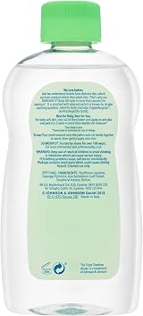 Johnson's Baby Oil with Aloe Vera 300 ml Pack of 6 view 4