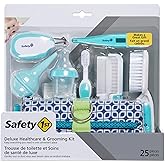 Safety 1st Deluxe 25-Piece Baby Healthcare and Grooming Kit (Arctic Blue)