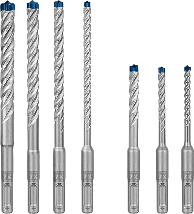 Bosch EXPERT SDS plus-7X Hammer Drill Bit Set 5/6/6/8/8/10/12 mm 7-pc