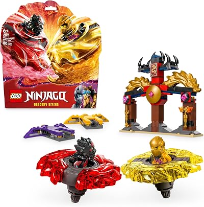 LEGO NINJAGO Dragon Spinjitzu Battle Pack 71824 with 2 Minifigures