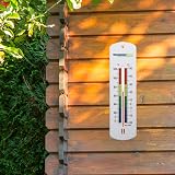 Thermometer World Large 240mm Outdoor Garden Thermometer Greenhouse Indoor view 4