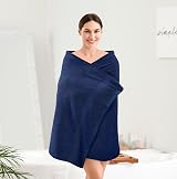 Utopia Towels 4 Piece Bath Towels Set Navy 69x137 cm Premium 100% Cotton view 6