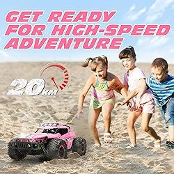 Tecnock Pink RC Car 1/16 Scale Remote Control Car