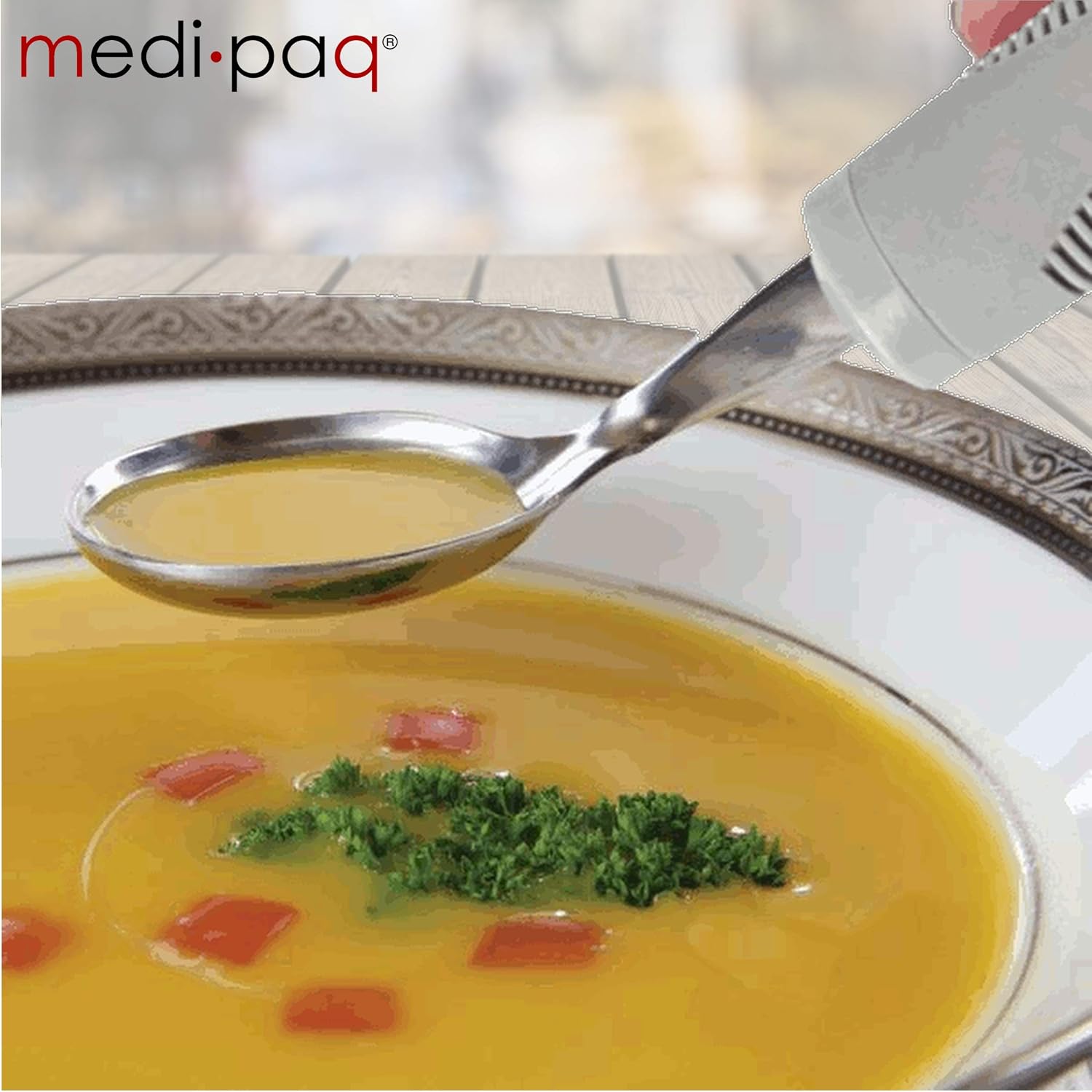 iMedic Weighted Bendable Cutlery for Disabled Hands (The Knife Does Not Bend) - Image 4