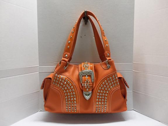 shein orange purse