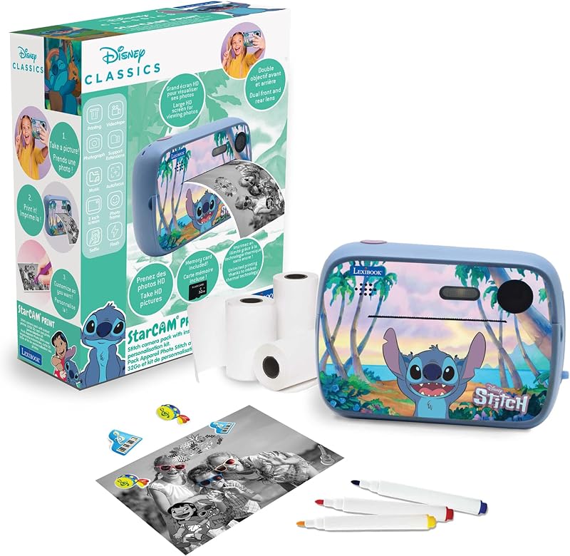 , Disney Stitch StarCAM Print Appareil Photo, DJ150DLXB