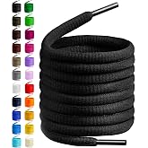 Birch Oval Shoelaces 27 Colors Half Round 1/4" Shoe Laces 4 Different Lengths