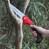 FLORA GUARD Folding Hand Saw 7 inch Professional Camping Pruning Saw view 7