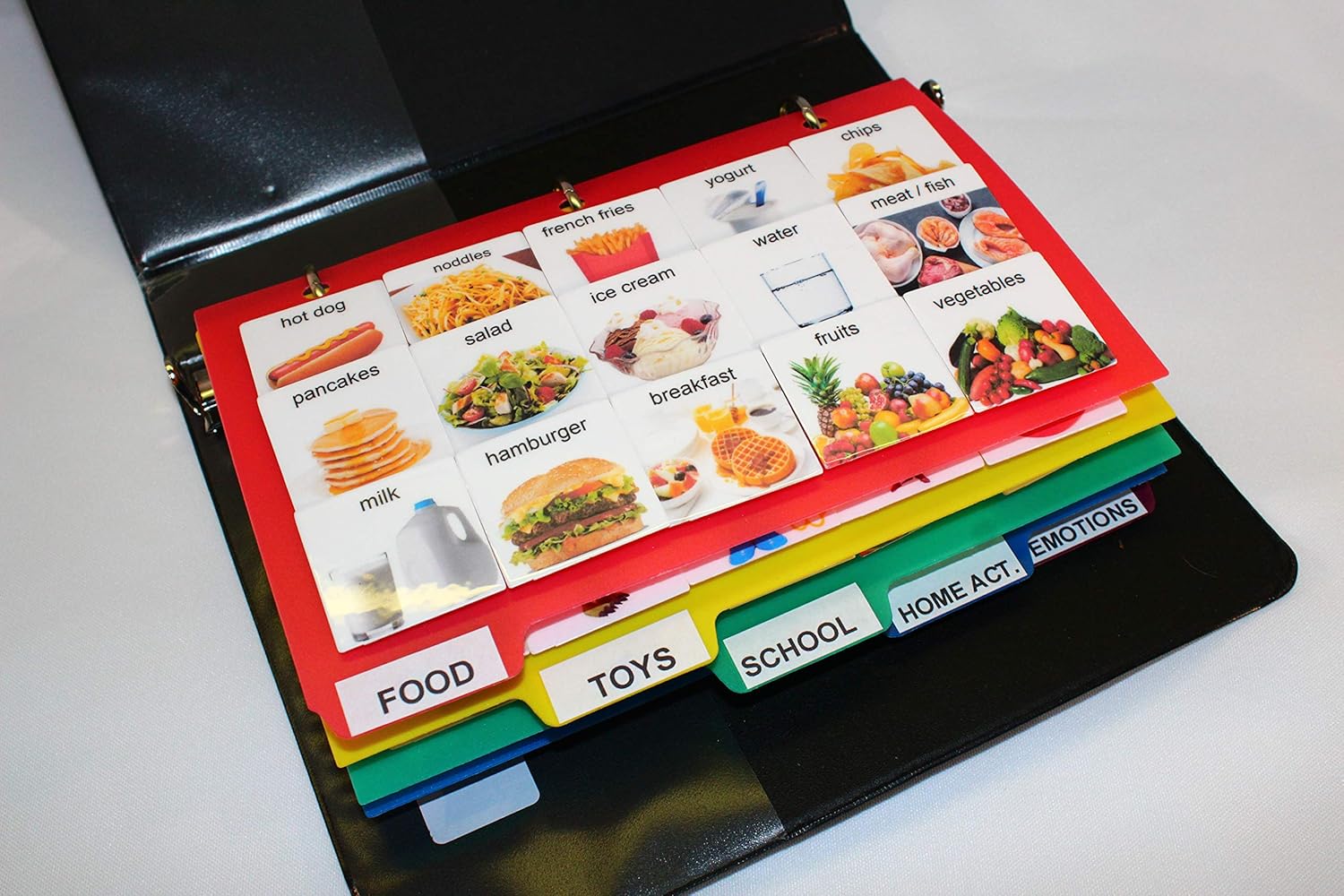 156 Real Picture PhotoBook For Autism, Speech, ADHD, Communication, ABA, & Apraxia Aspergers - Special Needs