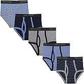 Fruit of the Loom Boys' Tag Free Cotton Briefs Underwear (Assorted Colors)