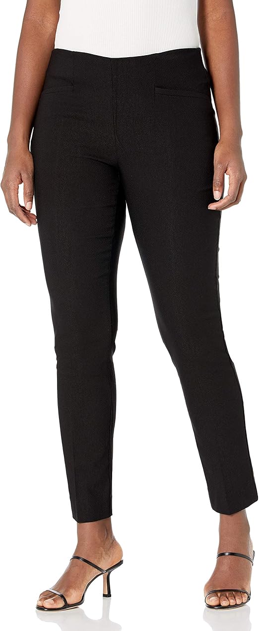 Van Heusen Women's Super Stretch Slim Fit Ankle Length Pullon Pant at