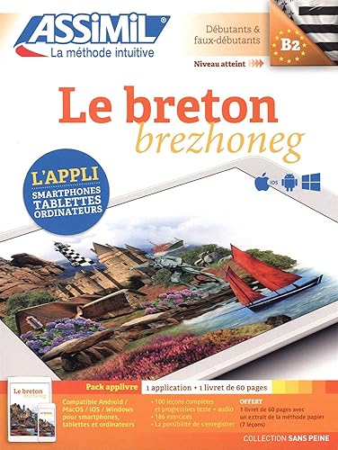 Download Le breton B2 Débutants & faux-débutants : Pack applivre : 1 application + 1 livret de 60 pages PDF