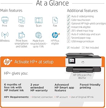 hp 8025e ink