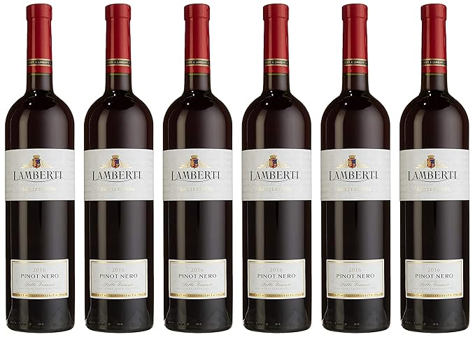 Lamberti Pinot Nero Santepietre Spätburgunder Rotwein trocken (6 x 0.75 l)