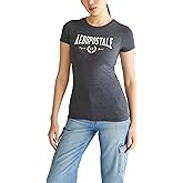 Aeropostale Women's Aero Short Sleeve Graphic Tee- Collegiate