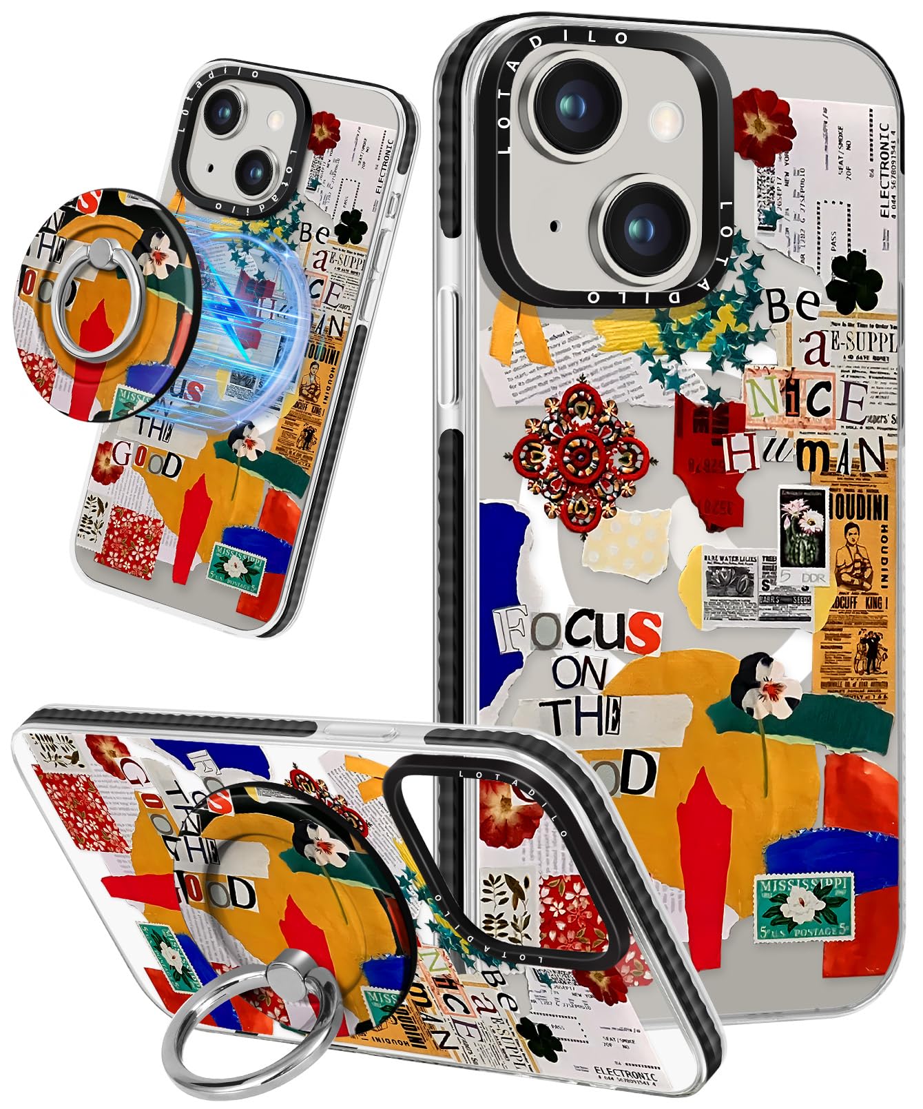 Lotadilo for iPhone 15 Pro Max Case for Women