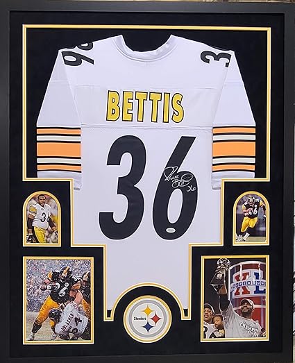 steelers framed jersey