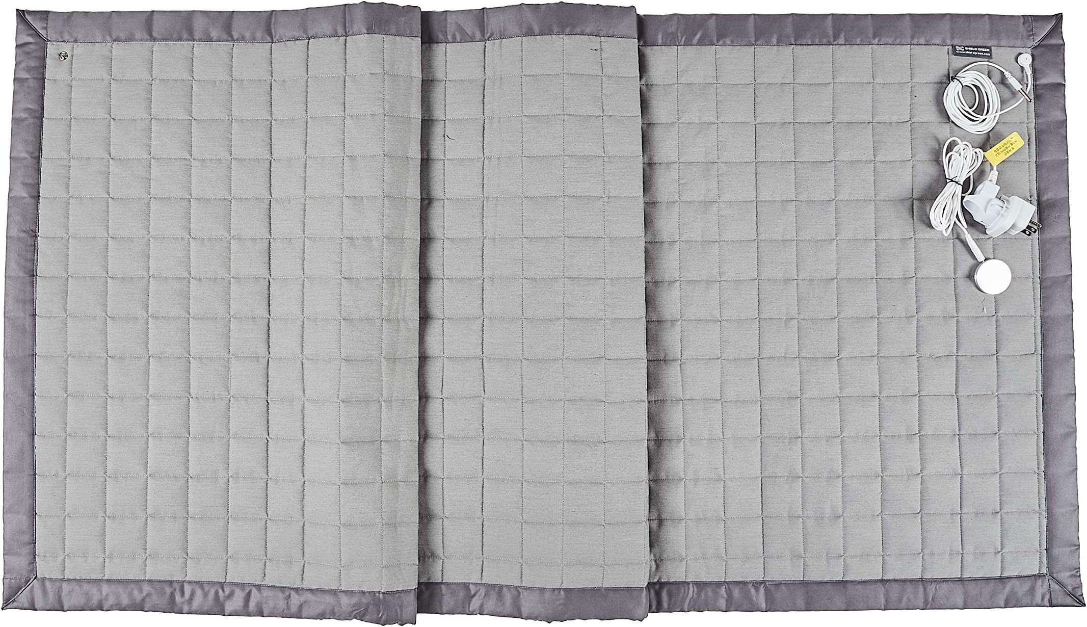 Shieldgreen-Complex Earthing Therapy-Sofa Pad(Sanitary Stainless steelfabric,29x78inch) + Earthing snap(for Basic Earthing)+Earthing Holder(for Focus Earthing)+Adapter