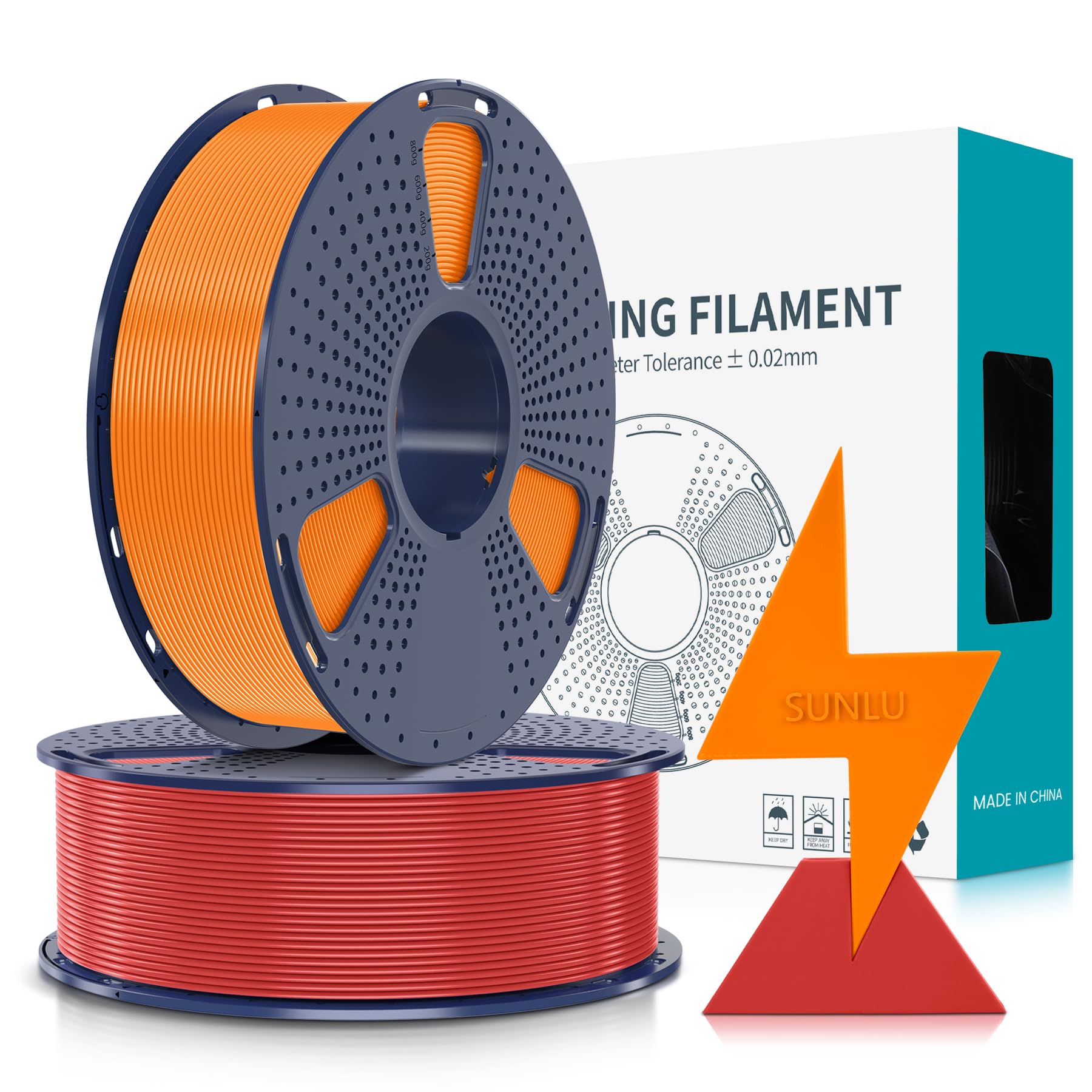 SUNLU High Speed PLA Filament 1.75mm, 30mm/s