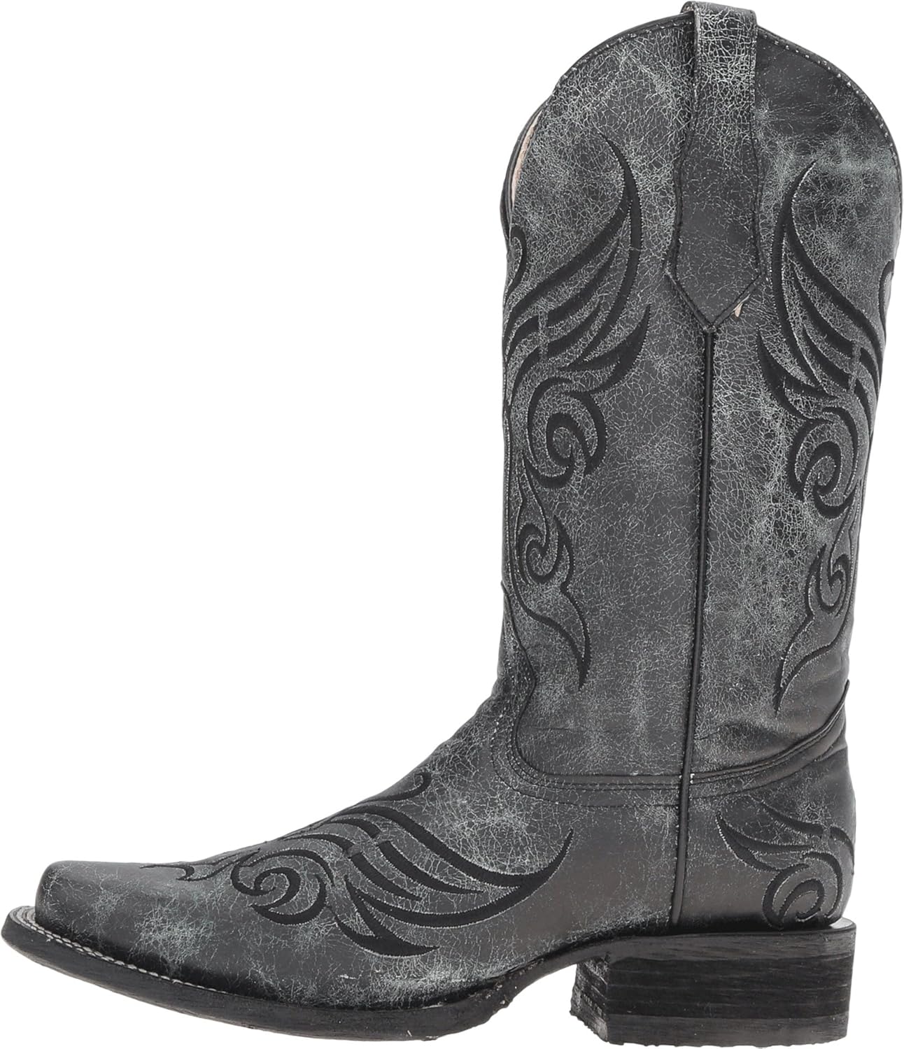 black and teal cowgirl boots