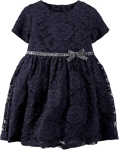 newborn navy blue dress