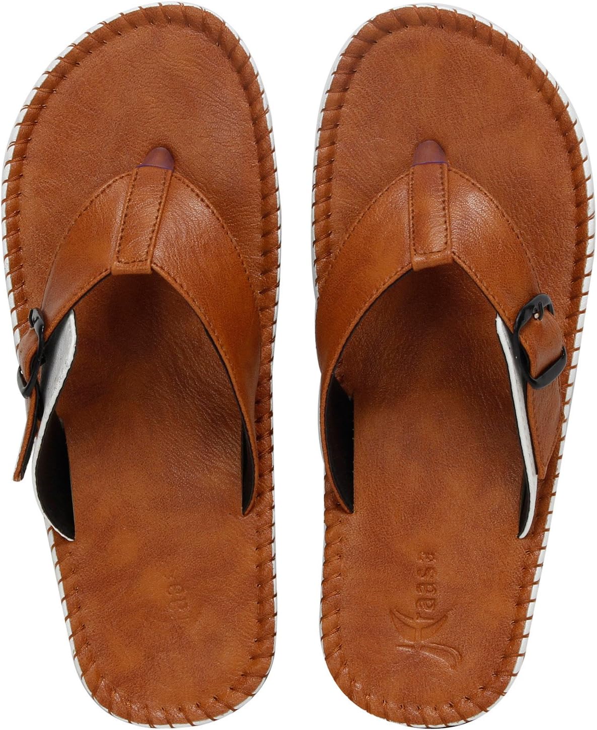 Kraasa Men's Synthetic Flip-Flops
