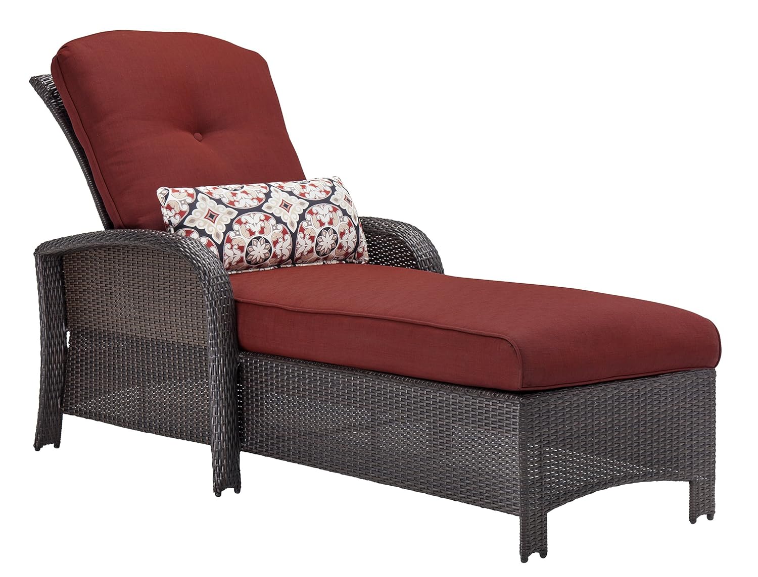 Amazoncom Hanover Strathmere Outdoor Luxury Chaise Lounge Rich