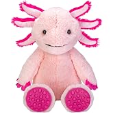 Wild Republic Poppykins Axolotl Stuffed Animal - 14"