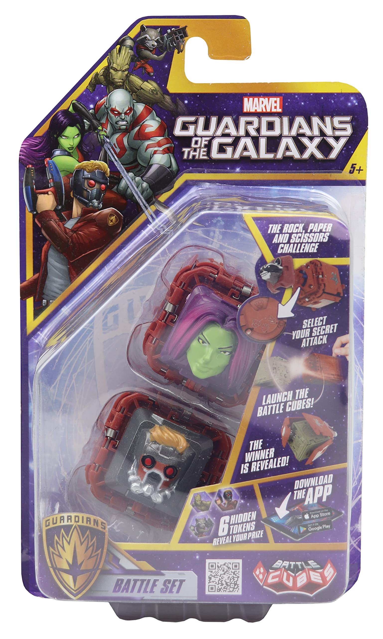 Battle Cubes Guardians of The Galaxy Gamora VS Star Battle Fidget Set — image 1