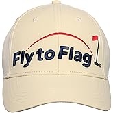 ¡That´s What Golf it´s All About! Premium Beige Golf Cap, 3D Embroidered Logo, one Size fits All, Absorbent Band.
