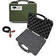 Cedar Mill Fine Firearms Hard Gun Cases for Handguns - TSA Approved Firearm Travel Case, Military-Grade Pistol Carrying Case with DS3TeK, Dual-Lock System & Customizable EPE Foam