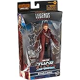 Marvel Legends Series Thor: Love and Thunder Star-Lord Action Figure 6-inch Collectible Toy, 2 Accessories, 1 Build-A-Figure Part
