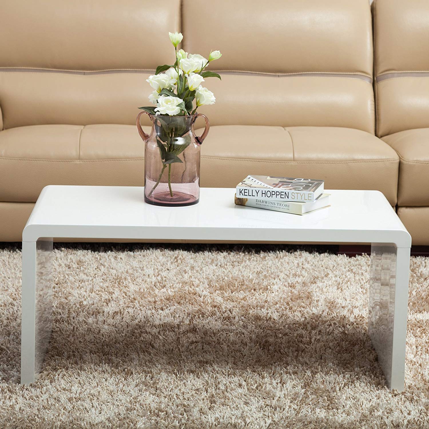 Mecor Coffee Table Nest Of Tables White Buy Online In Barbados At Desertcart