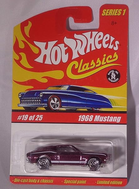 1968 hot wheels mustang