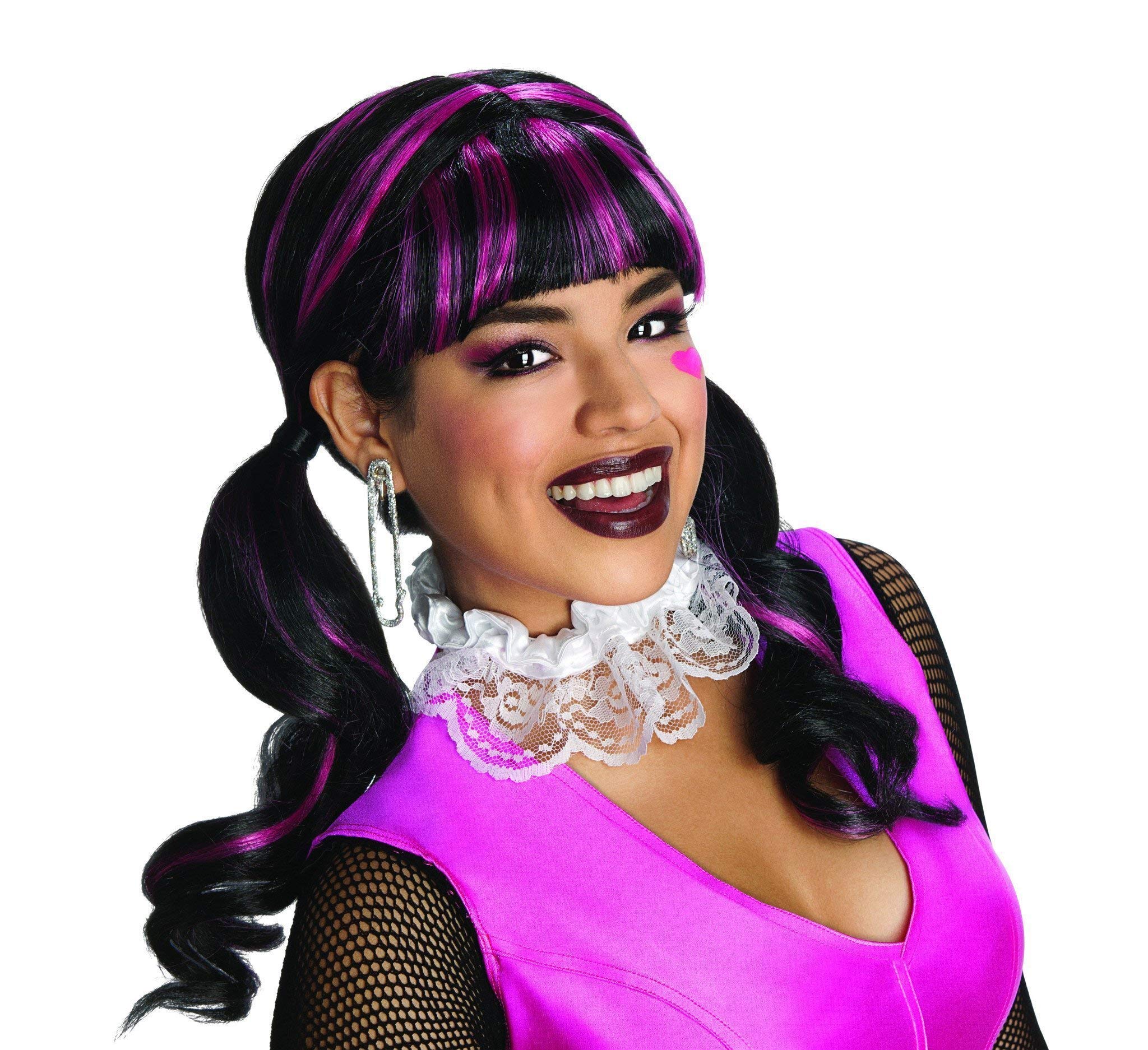 Rubie's 52680 Rubie's Official Monster High Draculaura Wig Adult One Size One Size