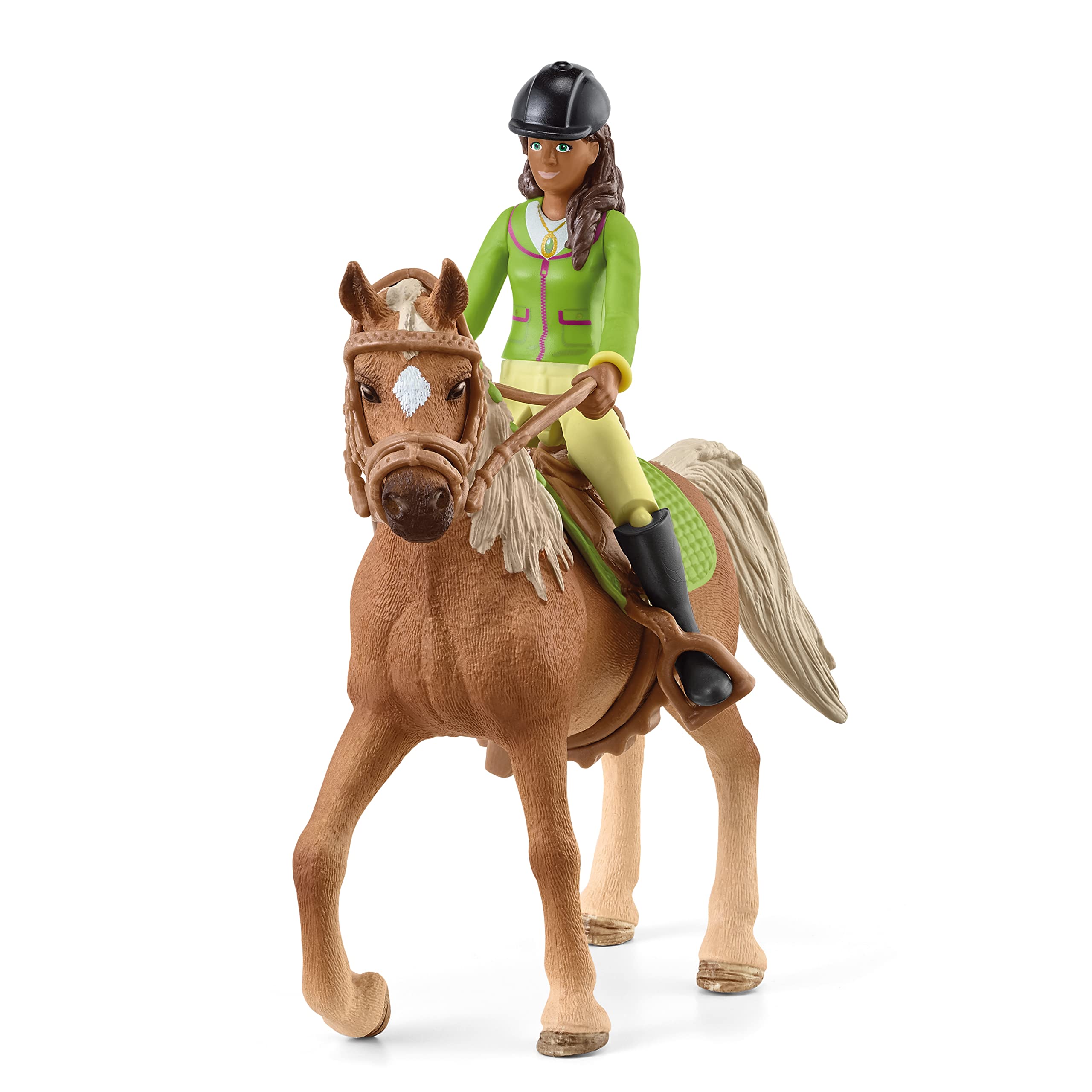 SCHLEICH 42542 Horse Club Sarah & Mystery, Black