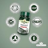 Natures Aid Vitamin E 1000iu - High Strength Natural Antioxidant 30 Softgels view 4