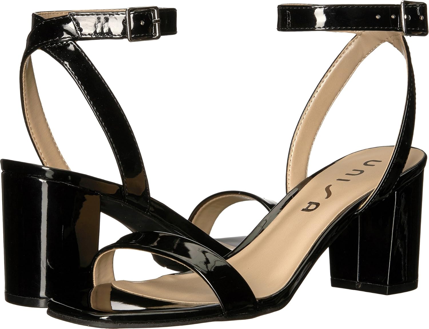 unisa black sandals