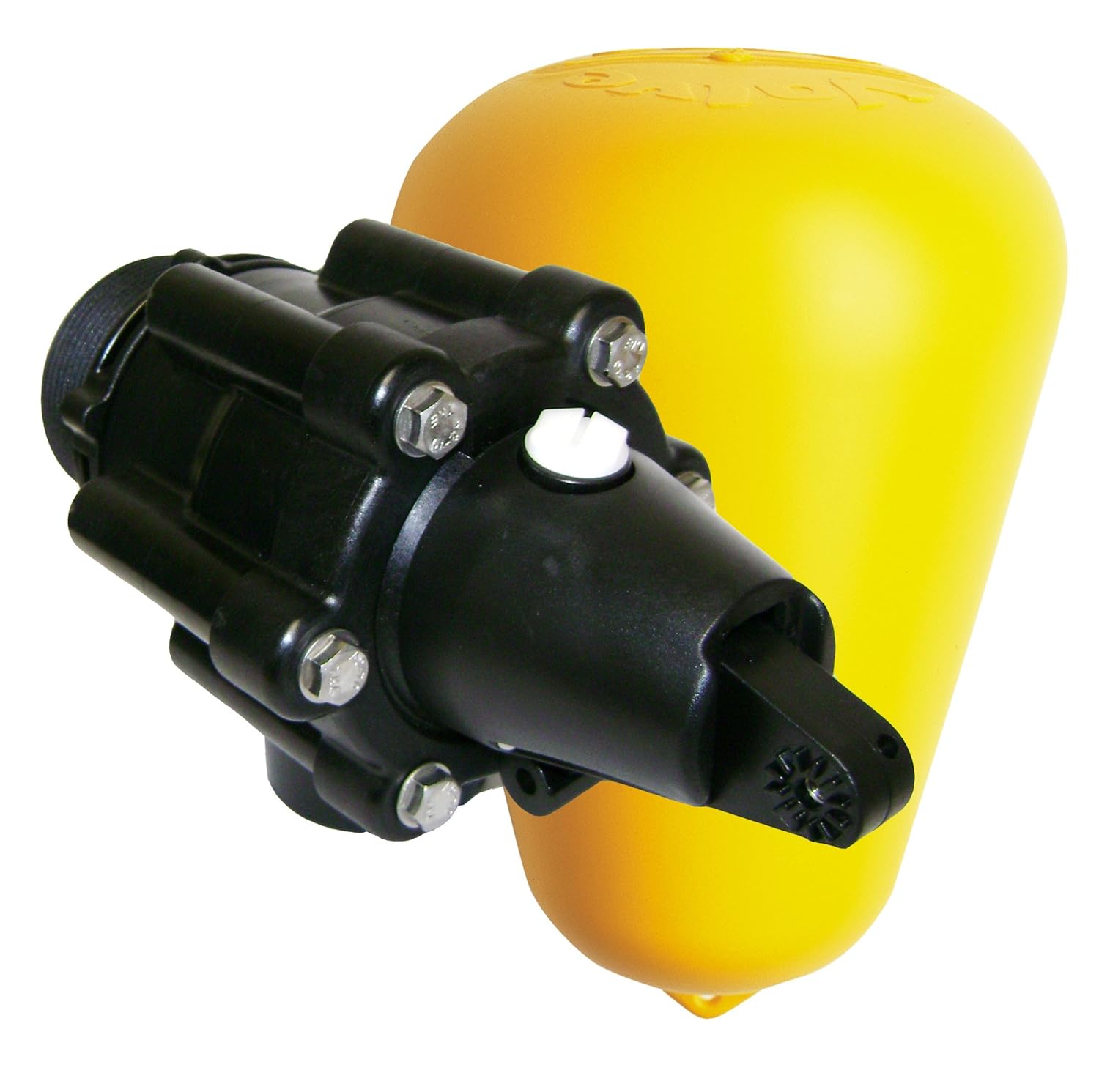 Jobe Valves Vortex Bottom Fill Valve, 2", Yellow/Black Garden & Outdoor