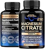 Magnesium Citrate Capsules 1000mg | High Absorption