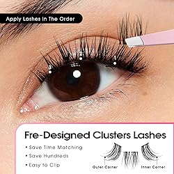 FADLASH Lash Clusters 2 Pairs Clusters DIY Eyelash