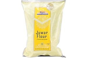 Rani Juwar (Sorghum) Flour 32oz (2lbs) 908g ~ All Natural, Salt-Free | Vegan | No Colors | Gluten Friendly | Non-GMO | Kosher