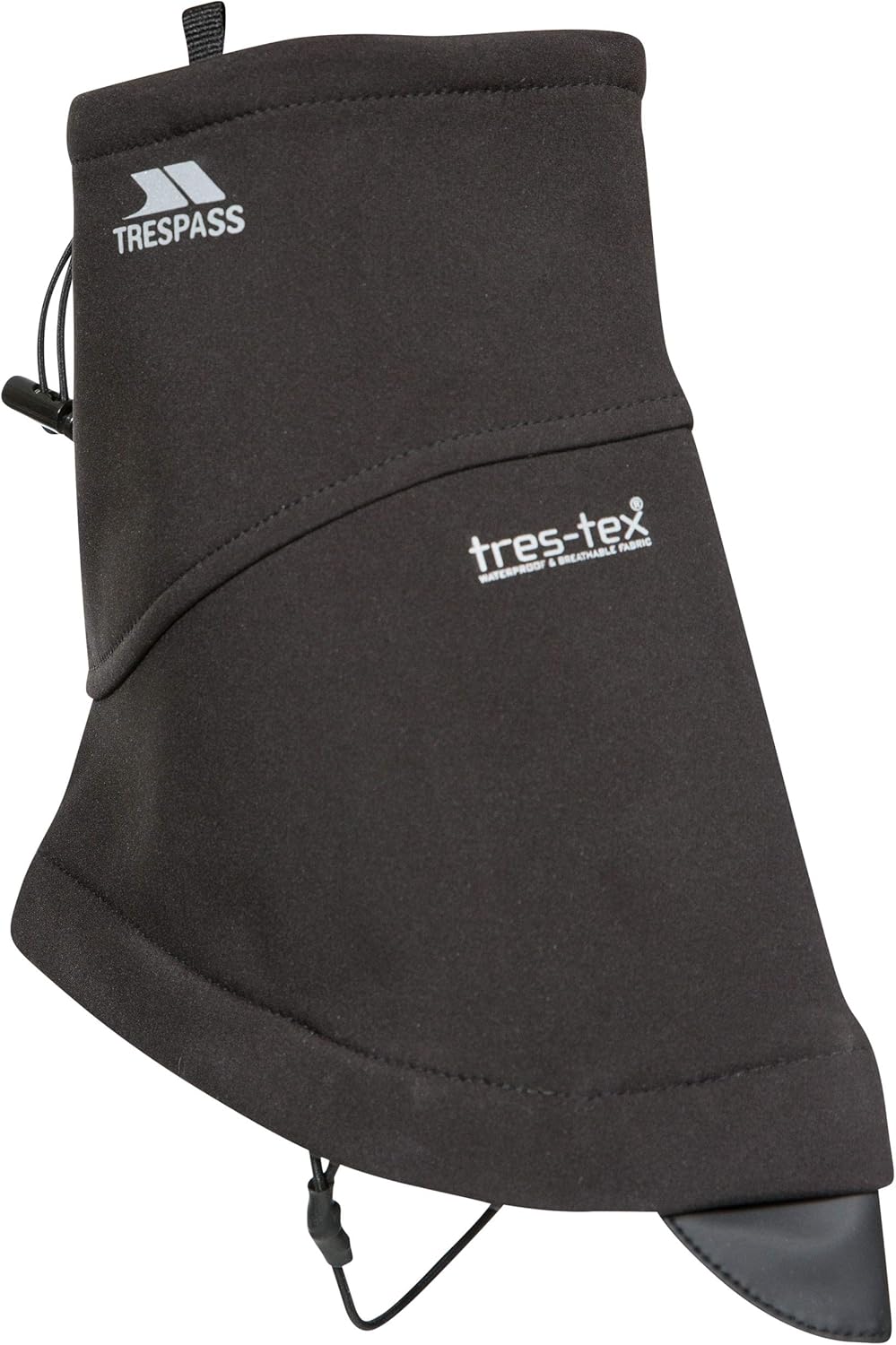 Trespass Geter Softshell Ankle Shoe Gaiter in Black Amazon.co.uk