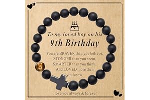 FYBLYCOO 4-30 Year Old Birthday Gifts for Boys 10th 13th 16th 18th 21st 30th Birthday Decorations for Boys Him with Message Card for Son/Grandson/Nephew