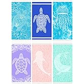 2 Packs Cotton Turkish Beach Towels Swim Towel Compact Oversized Sand Free Quick Dry Thin Clearance Luxury Best Organic Linen Bath Toallas De Playa Travel Essentials Blanket Hot Tub Accessories: Beach Towels - View #13