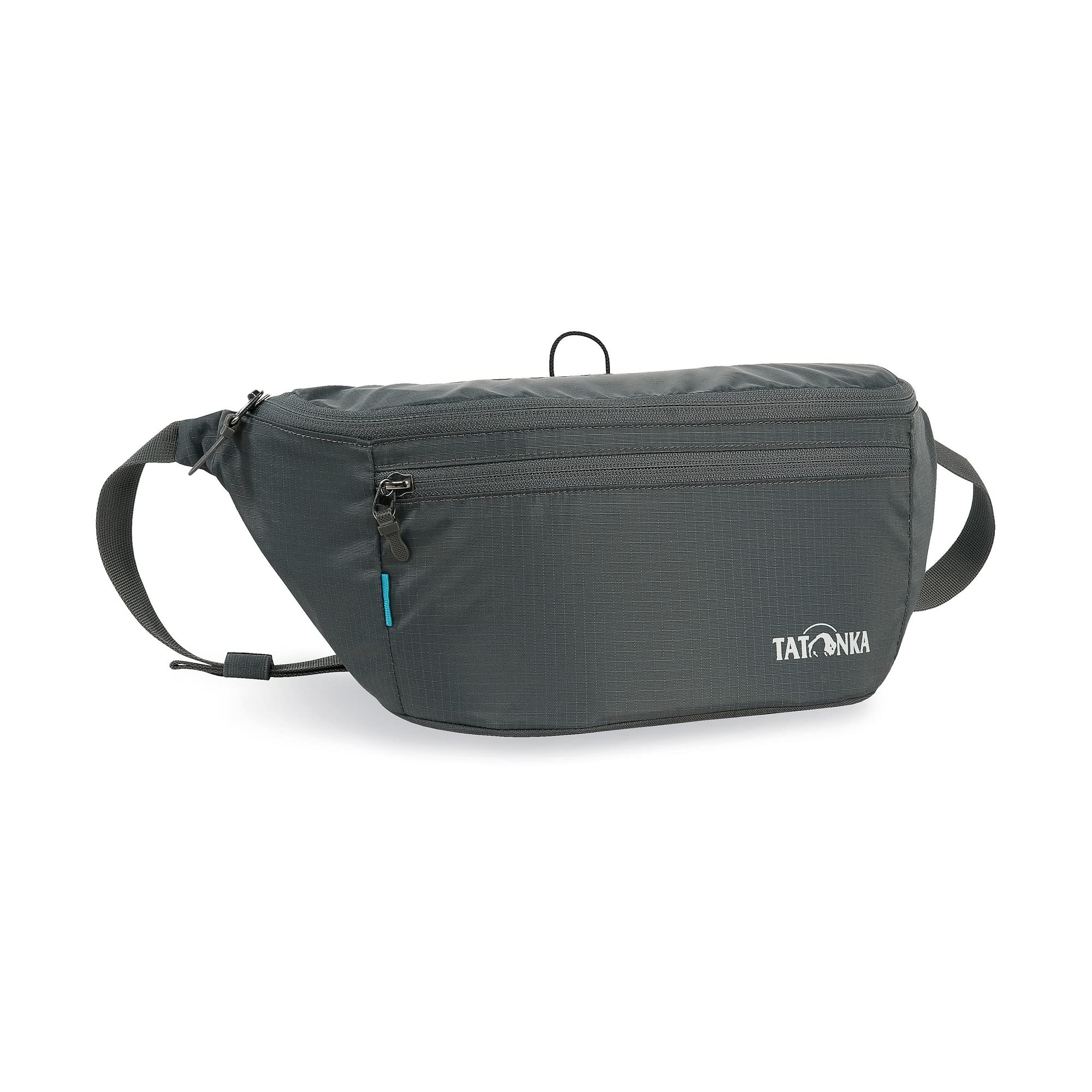 Tatonka Ilium Bum Bag L - Waist Bag with Three Zip Pockets - Titanium Grey