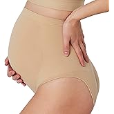 BUMPSUIT Maternity Shapewear Brief Panties, Pregnancy Underwear over Bump for Women Calzones de Maternidad Para Mujer