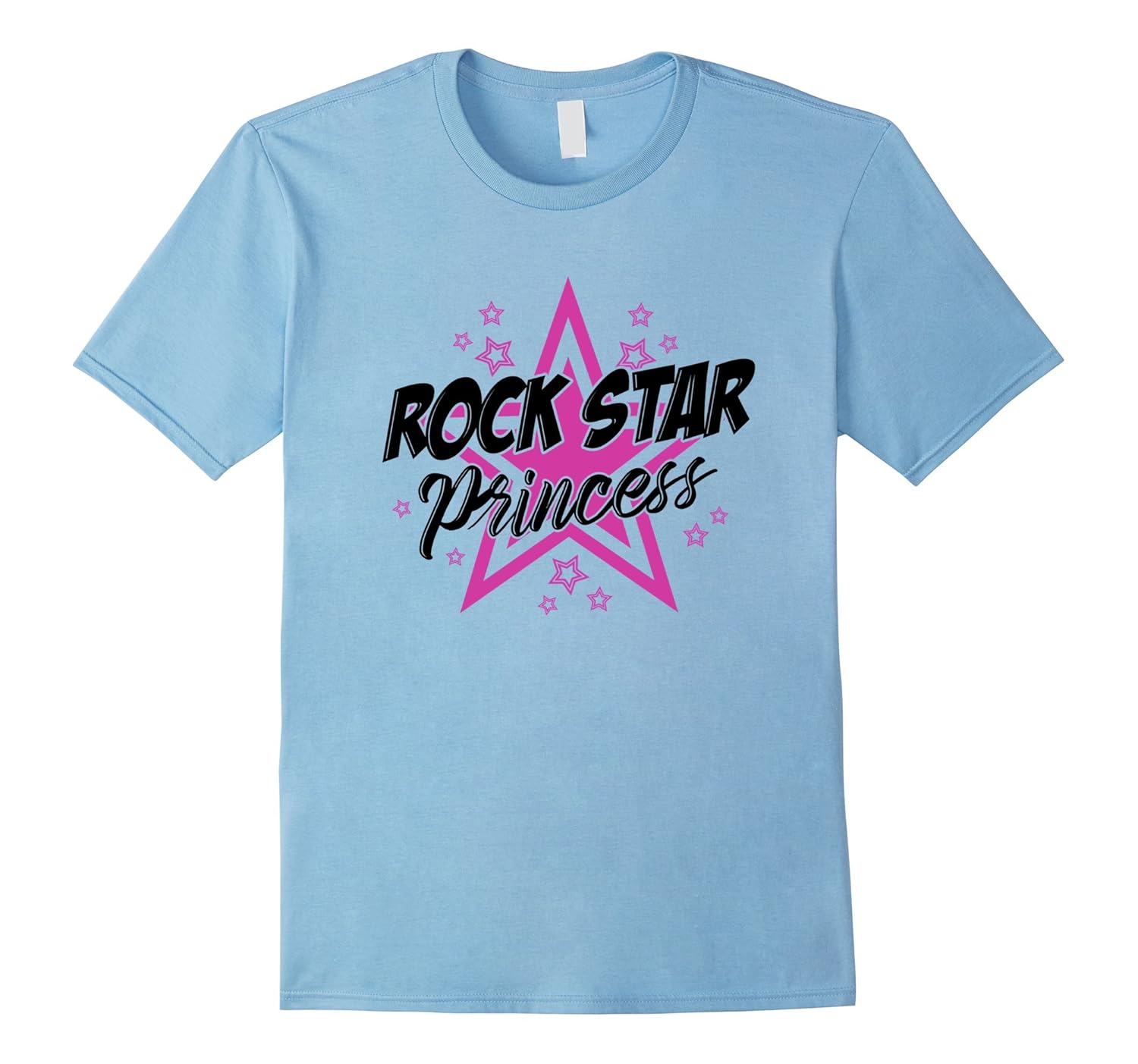 Cute Rockstar Princess T-shirt Gift Music Sassy Cool Girl-ANZ