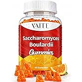 Saccharomyces Boulardii Probiotics 500mg - Gut Health Supplements & Candida Support, Probiotic for Women & Men, Digestive & Immune Supports, Supplement, Non-GMO, Gluten Free, 60 Vegan Gummies