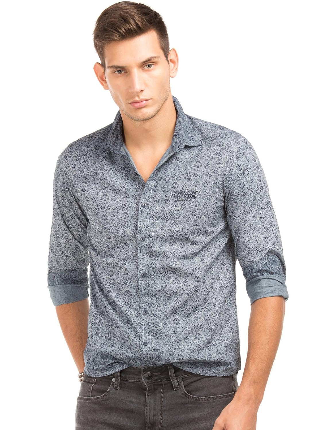 ed hardy men's dress shirt